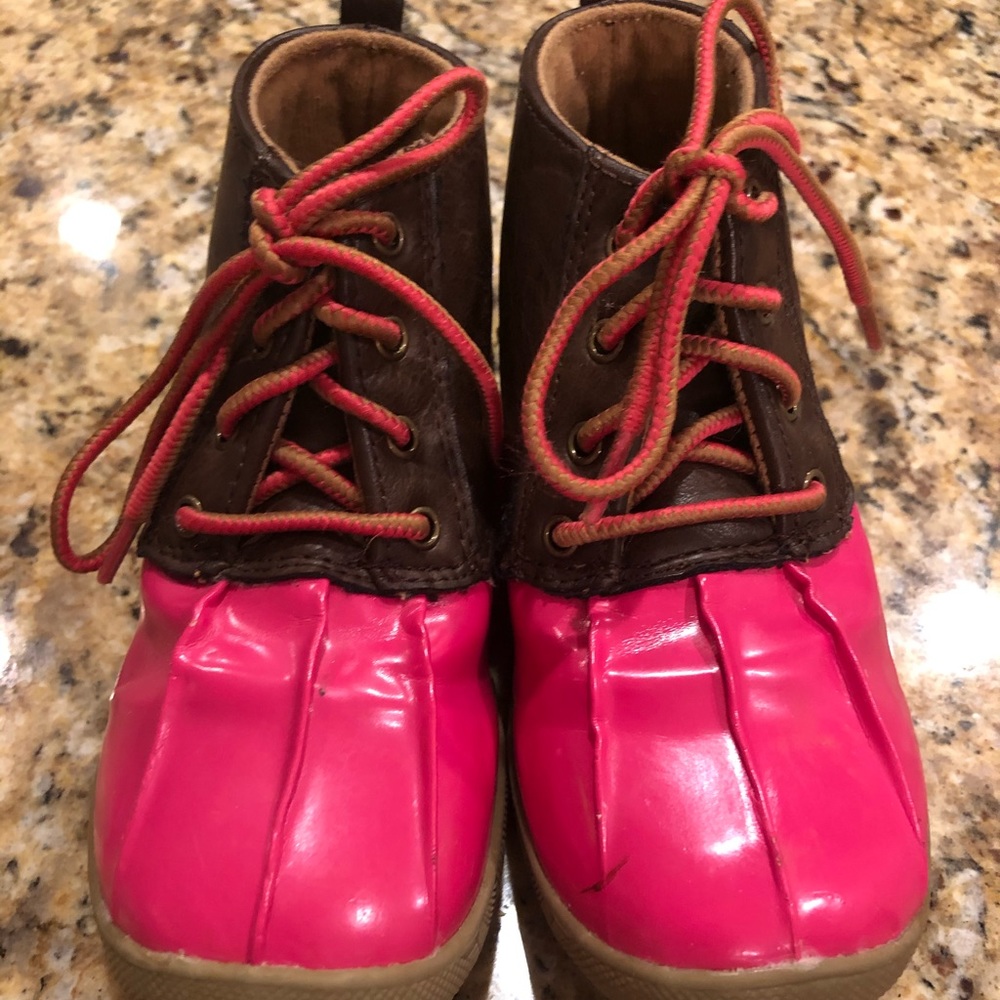 Little girls Duck Boots